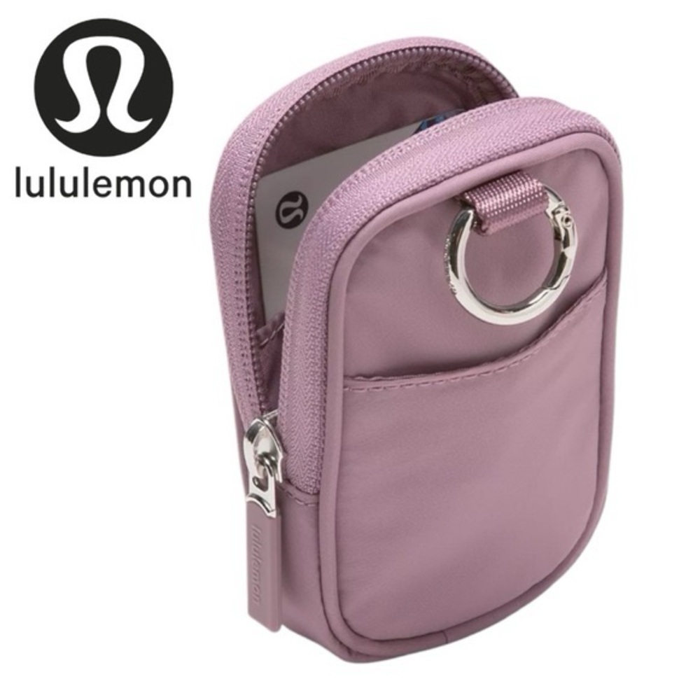 NWT Lululemon Clippable Nano Pouch Mini lavender - Picture 5 of 5